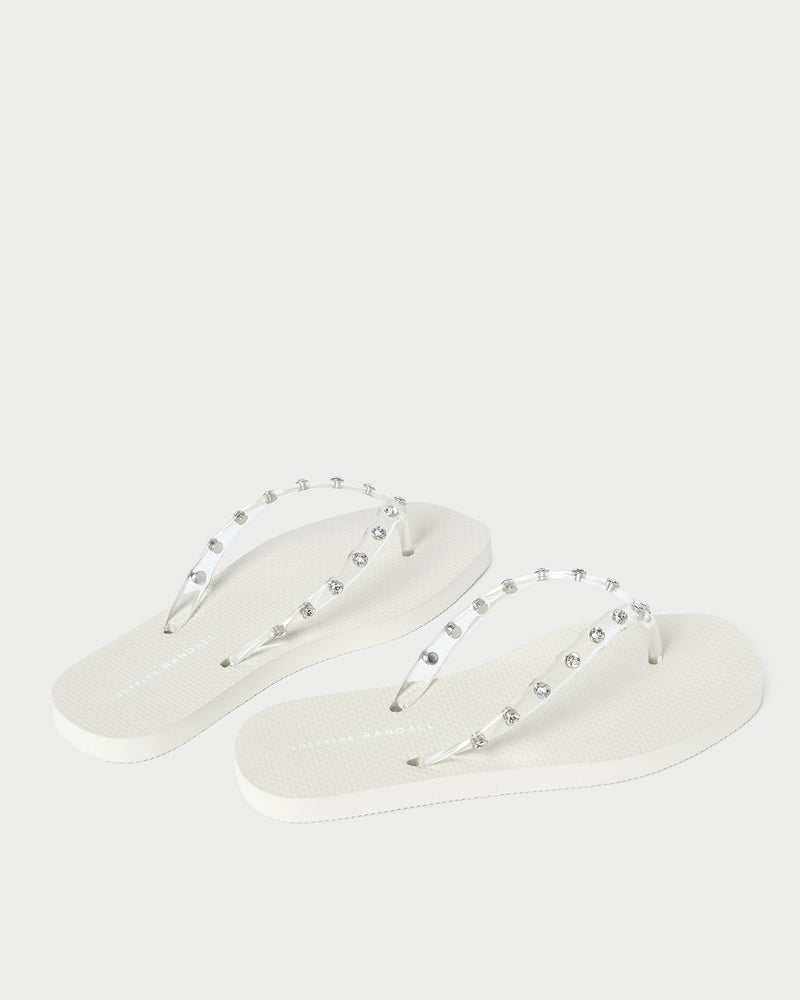 Color: Cream/Crystal