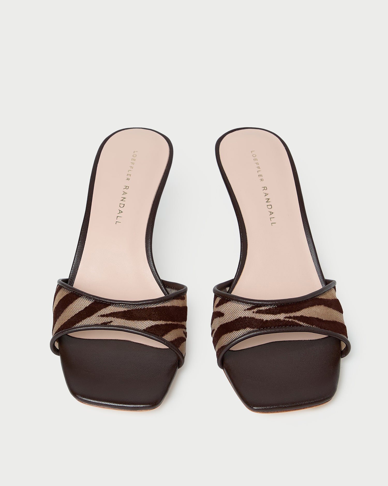 Tavia Zebra Mesh Mule | Mules | Footwear