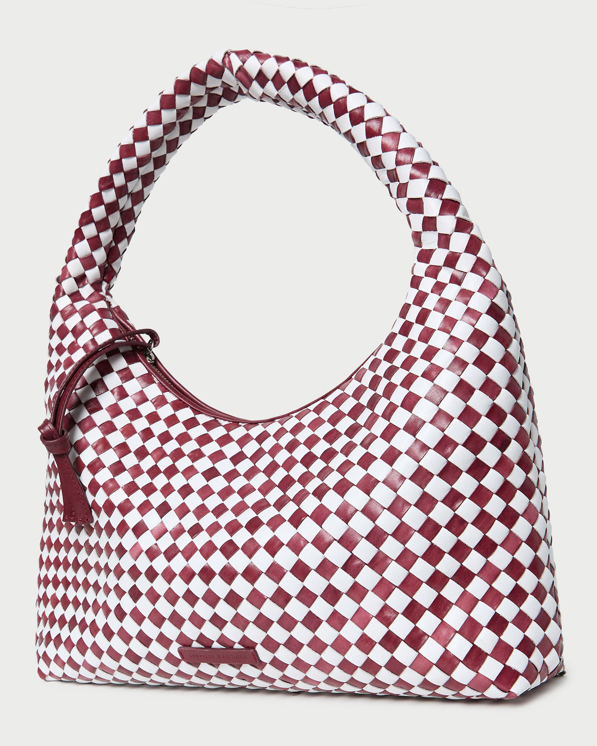 Color: Maroon/White