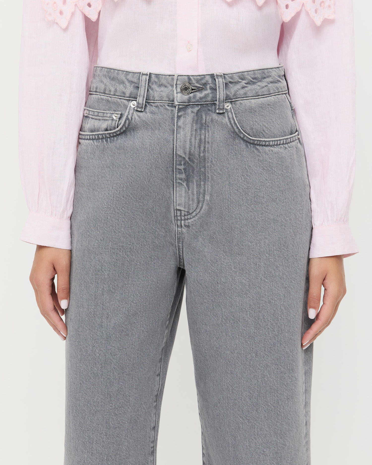 Winona Grey Denim Pant | Bottoms | Apparel