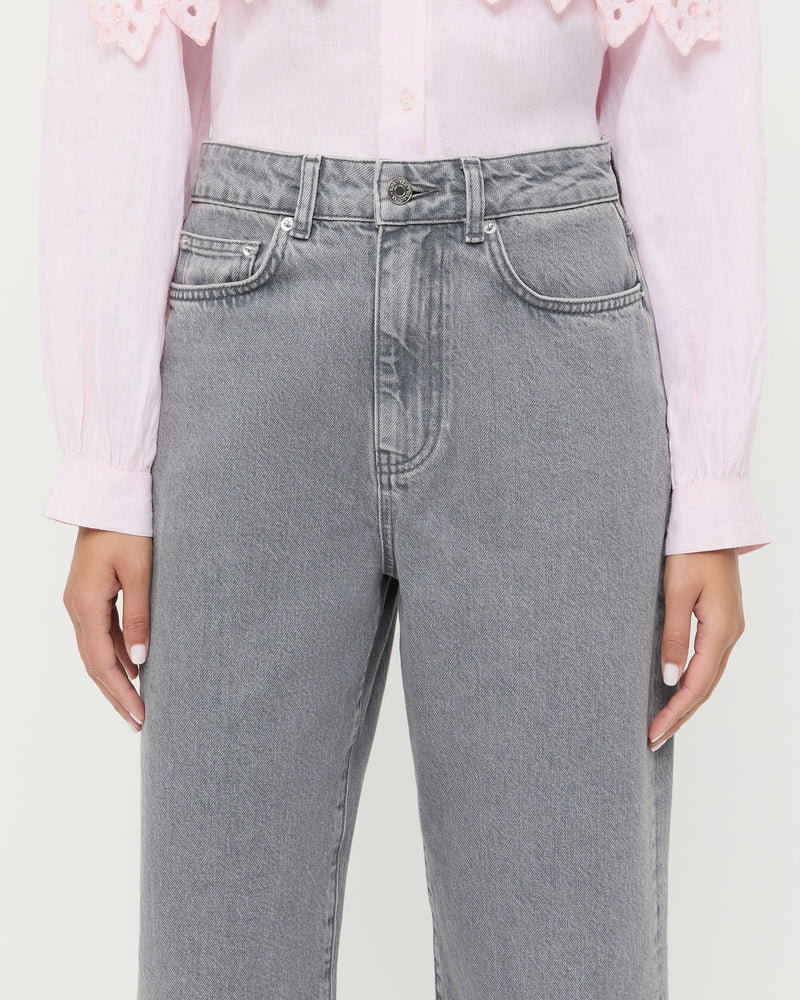 Winona Denim Pant in grey denim.