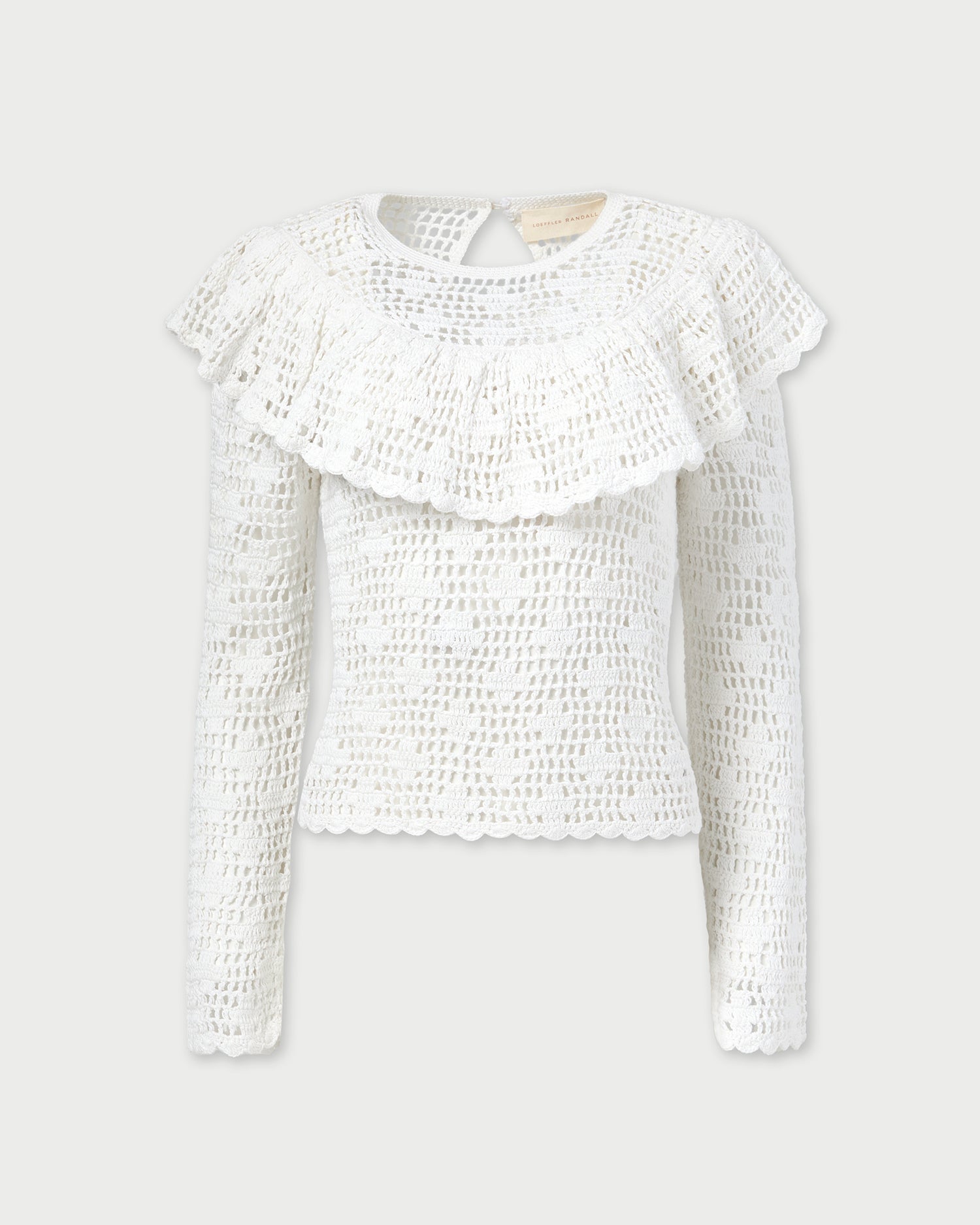 Abigail Cream Crochet Top | Tops | Apparel