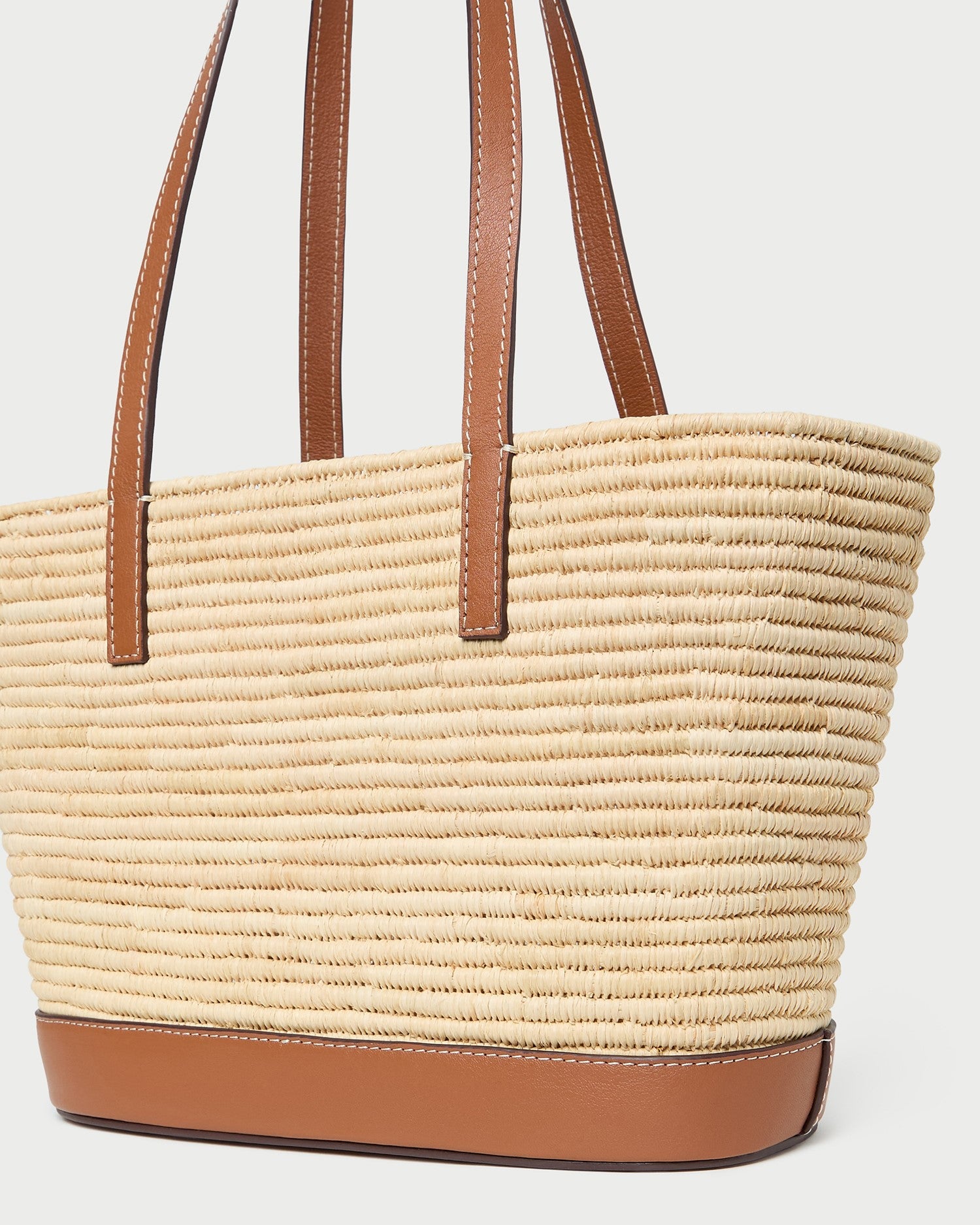 Adler Natural/Cognac Mini Tote | Totes | Handbags