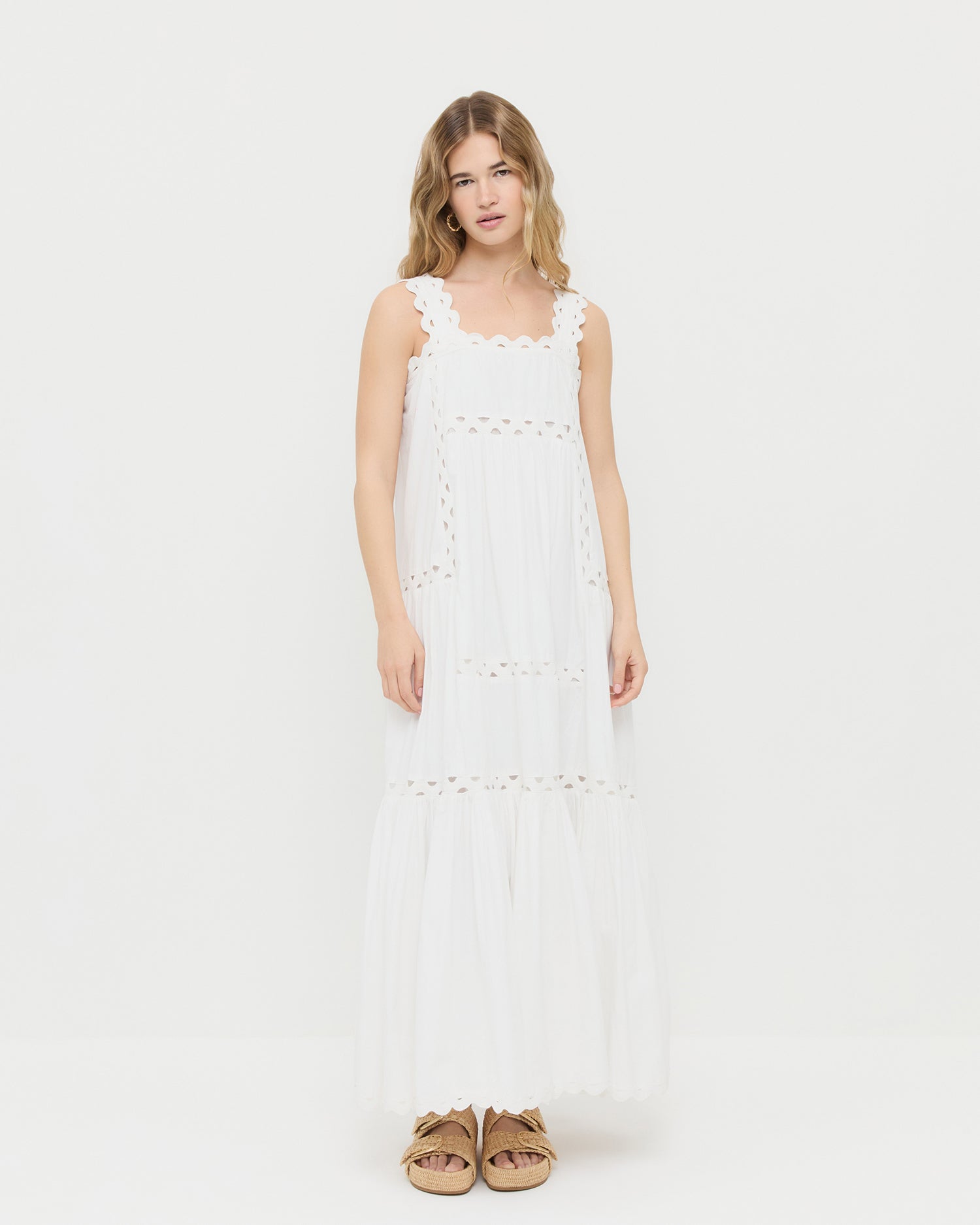Alison White Camisole Dress | Dresses | Apparel Alison White Camisole Dress | Dresses | Apparel