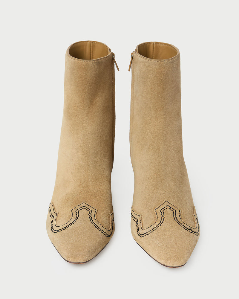 Aspen Sand Suede Ankle Boot