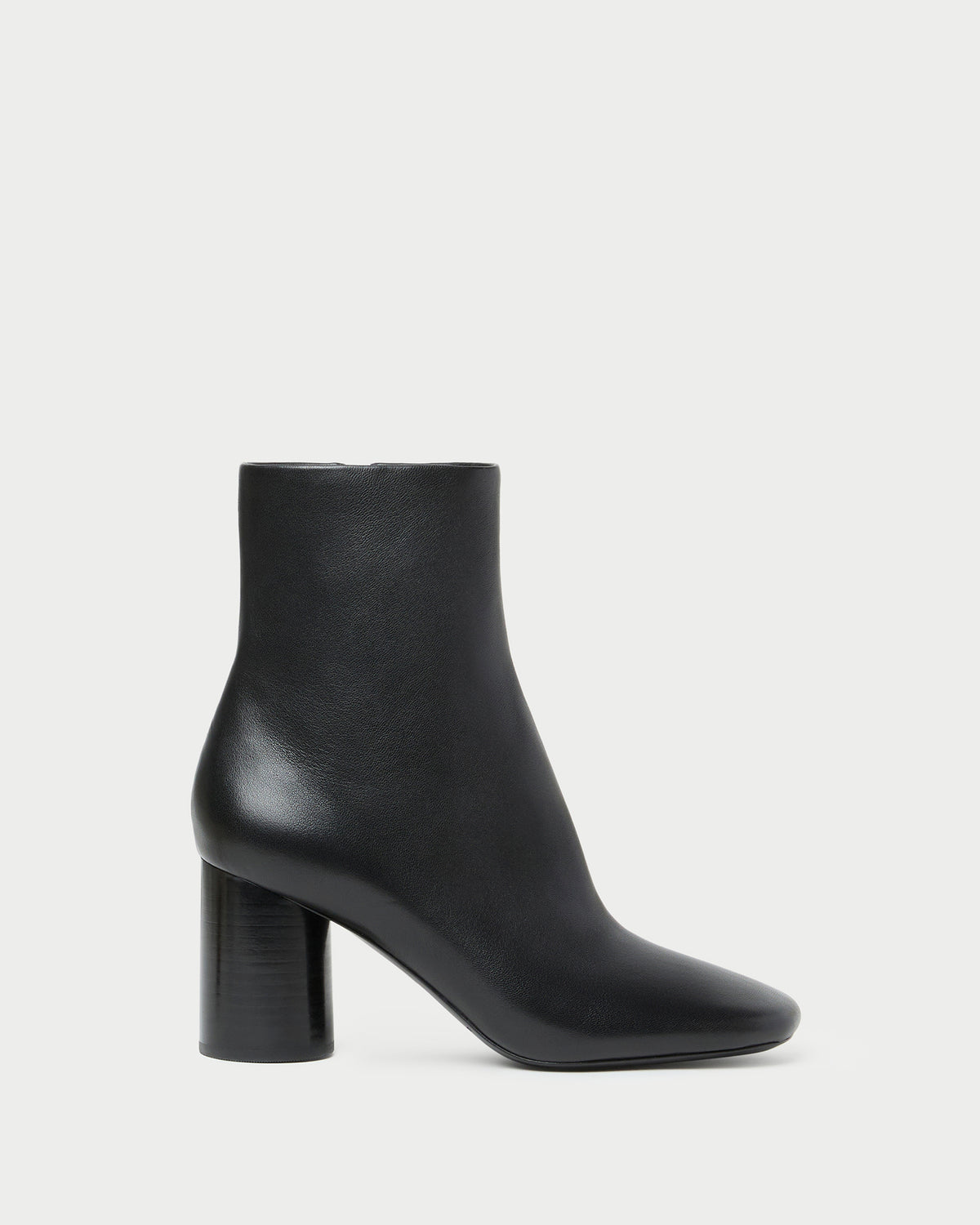 Axel Black Leather Ankle Boot