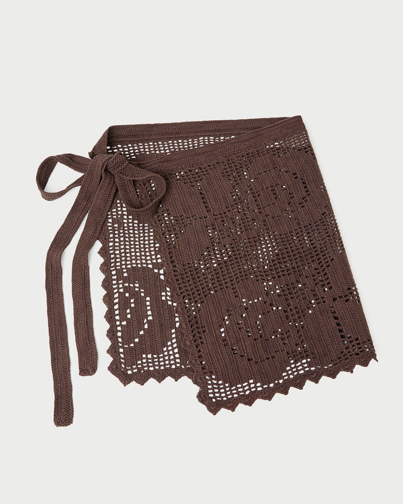 Betty Brown Crochet Apron