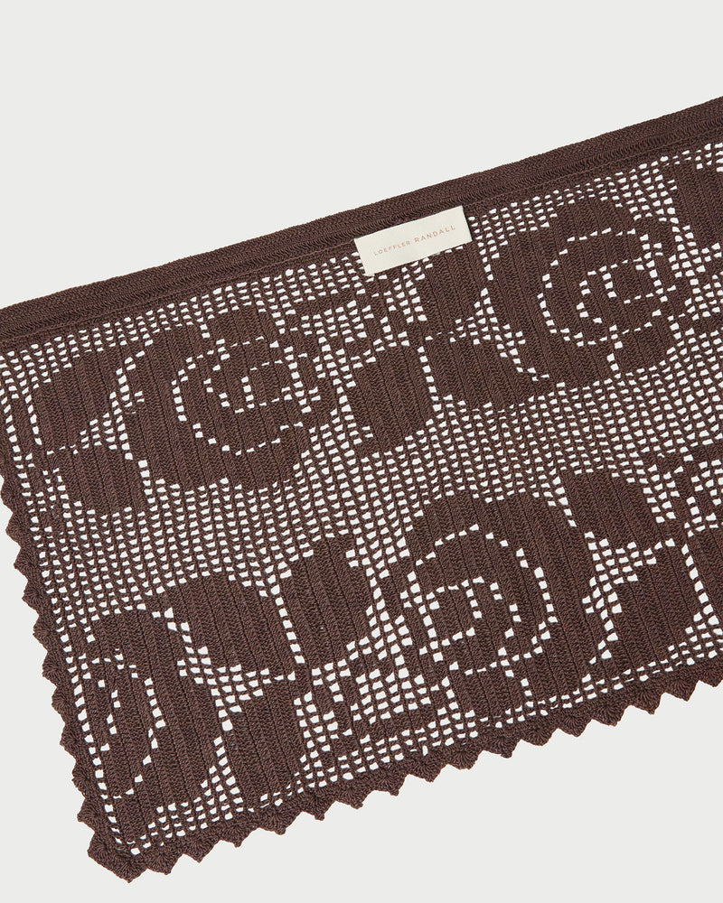 Betty Brown Crochet Apron