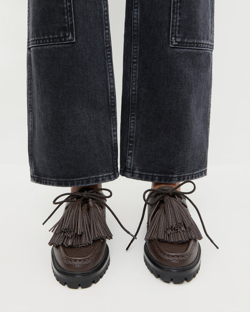 Carter Brown Lug Sole Loafer
