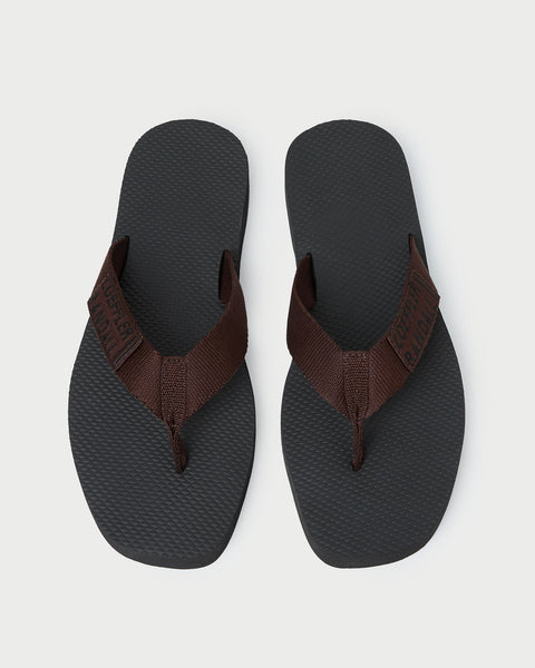 Chase Brown Flip Flop | Flat Sandals | Footwear