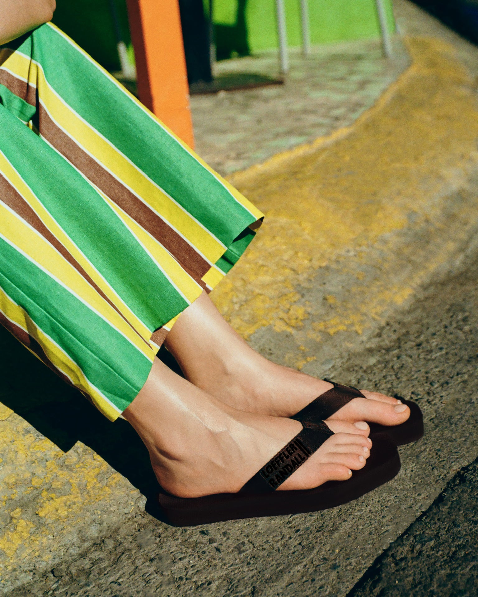 Chase Brown Flip Flop | Flat Sandals | Footwear