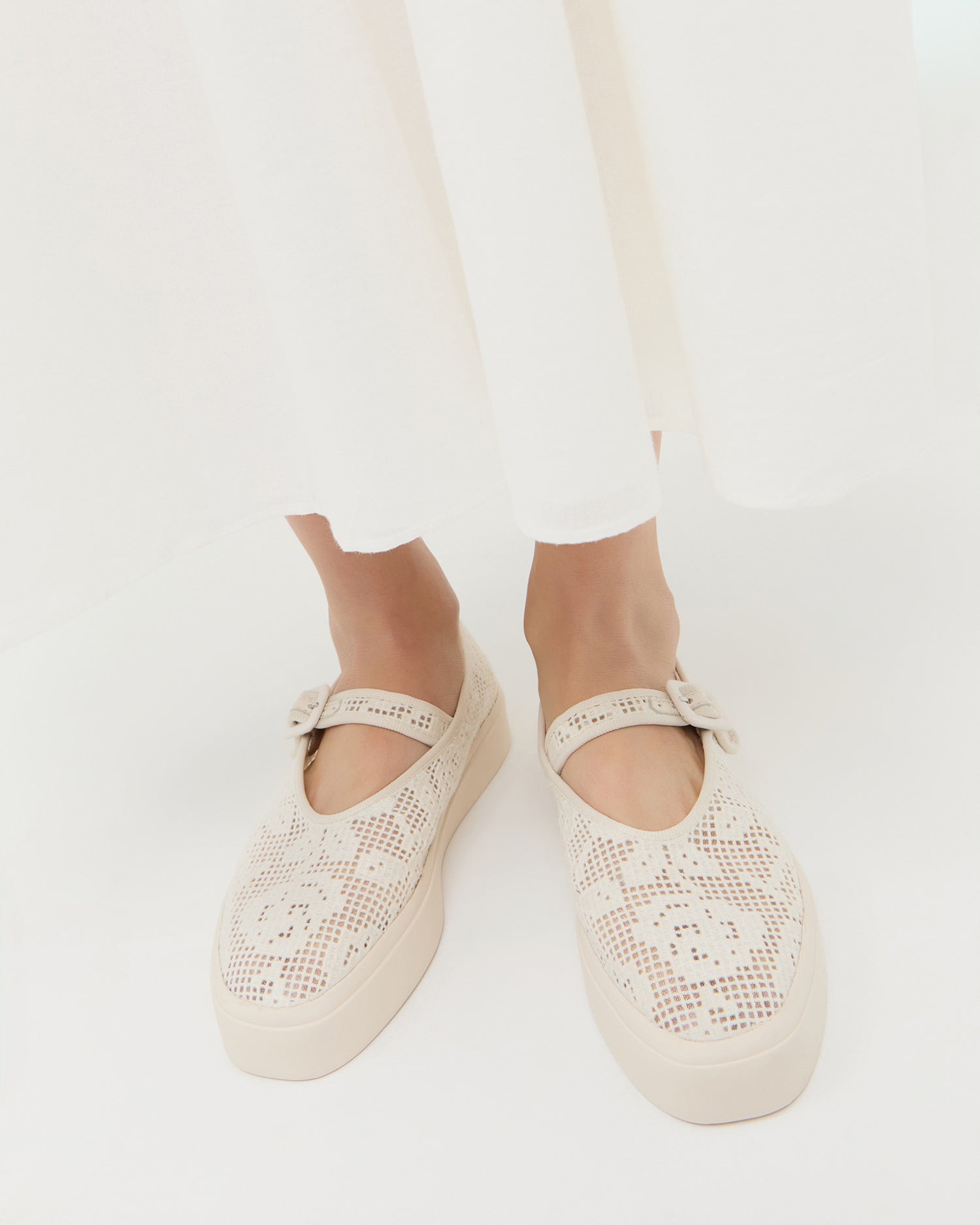 Cooper Cream Lace Mary Jane Sneaker | Sneakers | Footwear