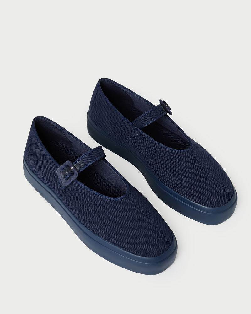 Cooper Navy Mary Jane Sneaker