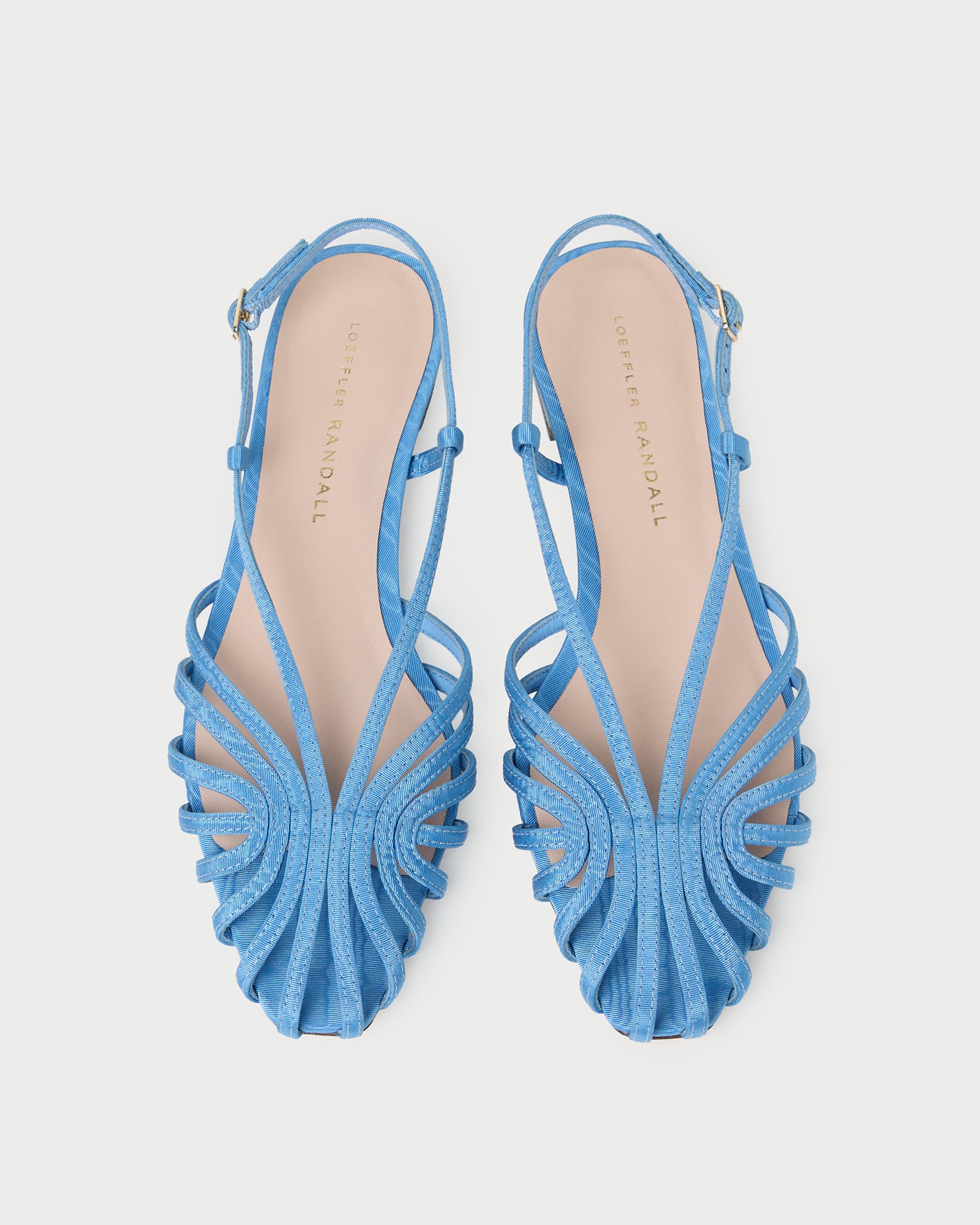 Devon Cornflower Blue Slingback Sandal