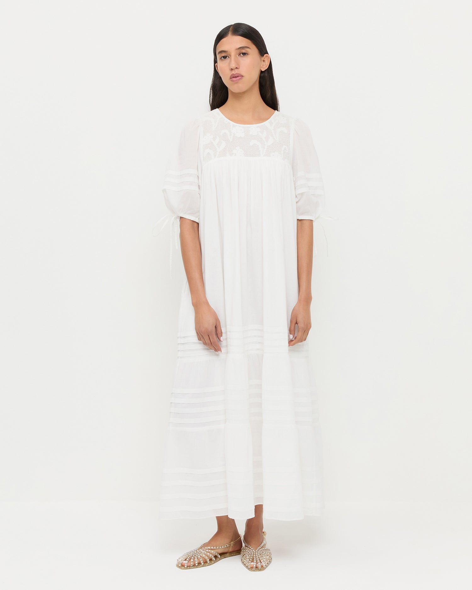 Eira White Lace Dress | Dresses