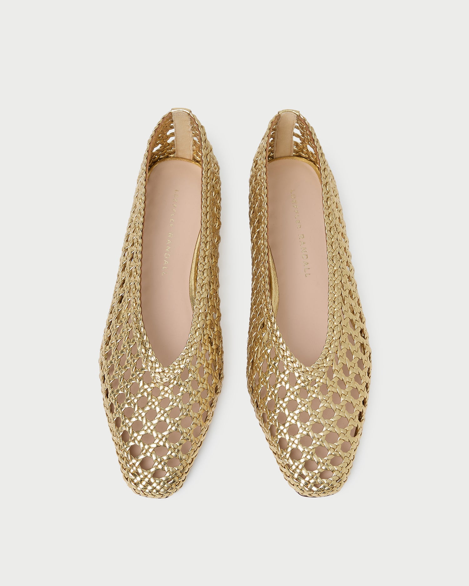 gold dress flats for women Emery Gold Ballet Flat