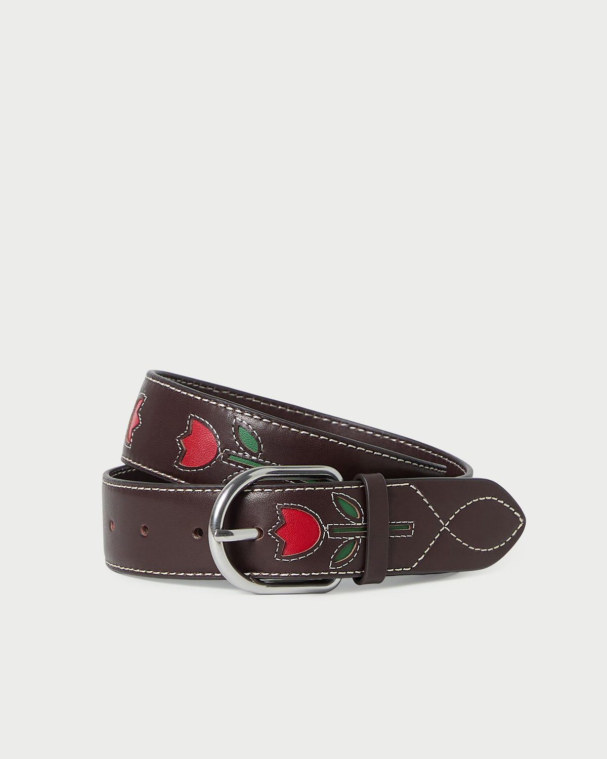 Gage Espresso Western Belt