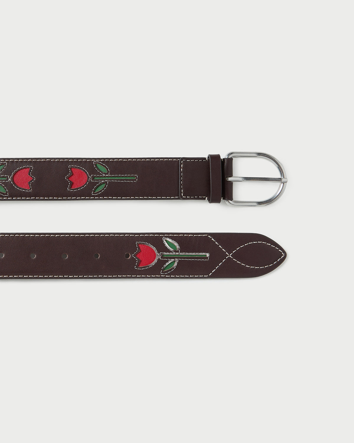 Gage Espresso Western Belt