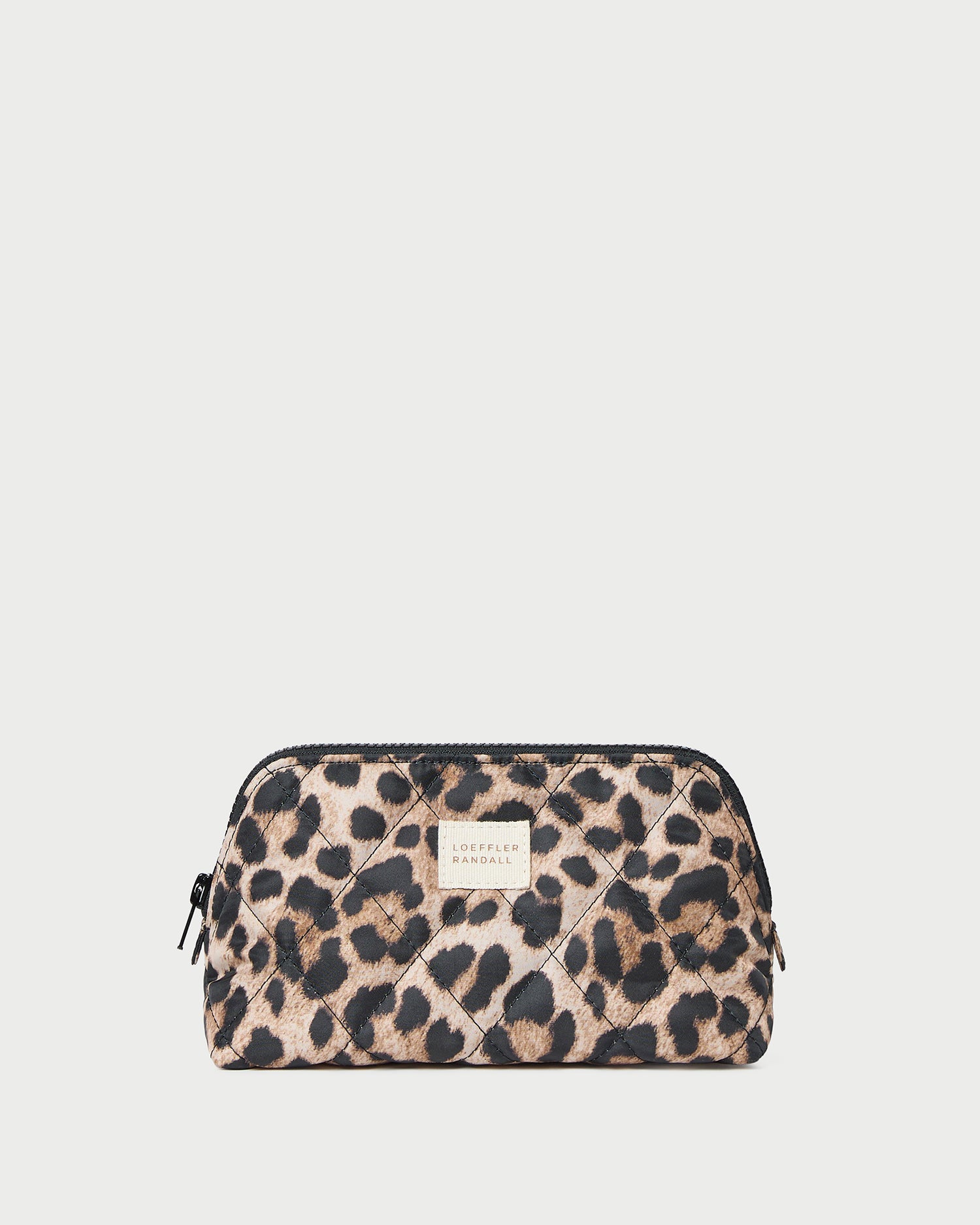 Georgette Brown/Leopard Cosmetic Pouch | Accessories