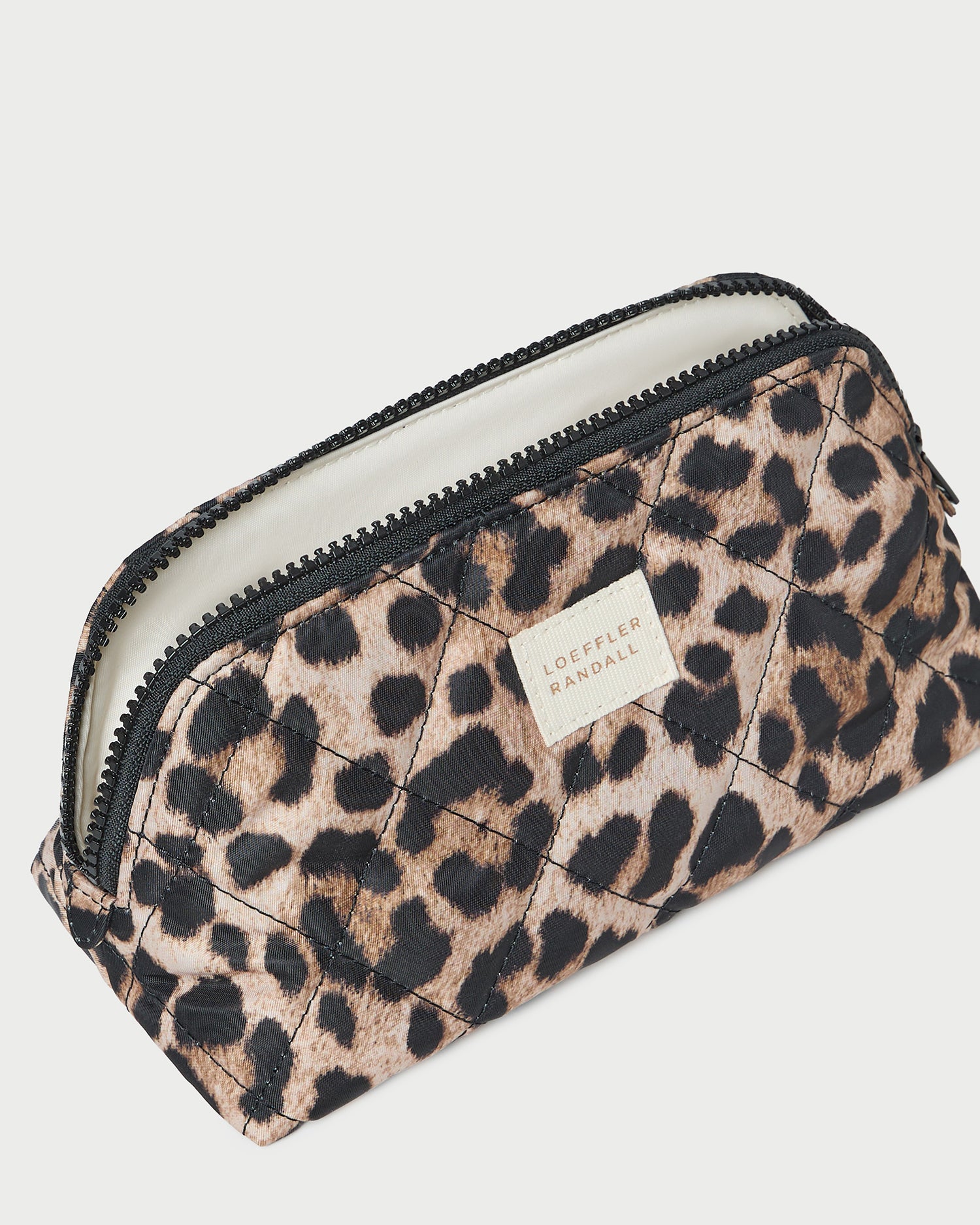 Georgette Brown/Leopard Cosmetic Pouch | Accessories
