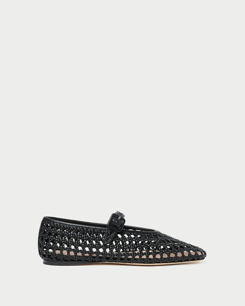 Junia Black Mary Jane Flat