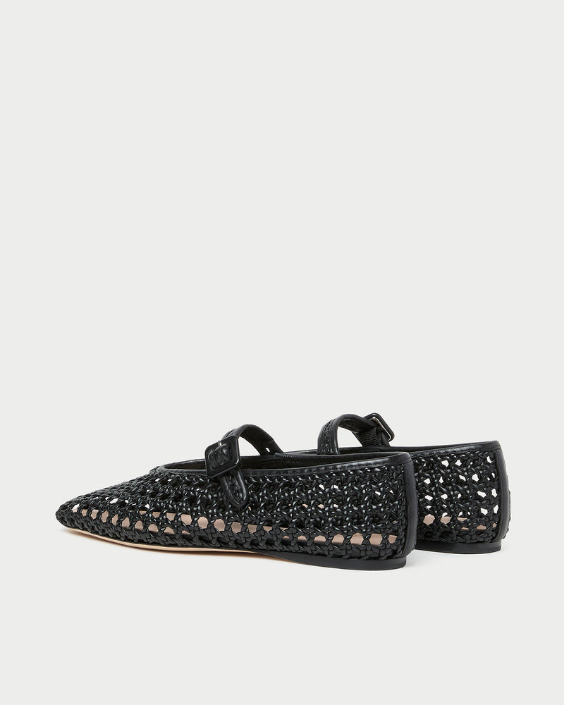 Junia Black Mary Jane Flat