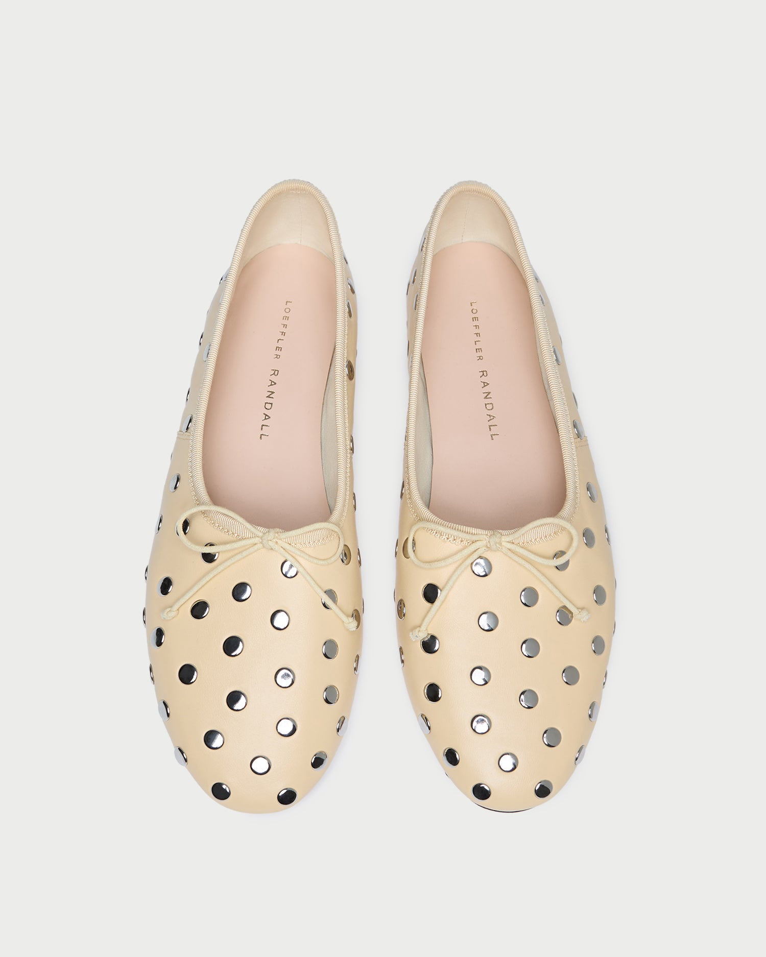 Landon Butter/Silver Ballet Flat Landon Butter/Silver Ballet Flat