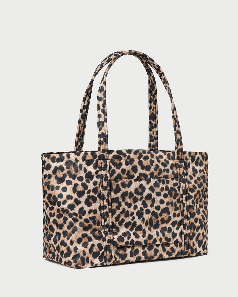 Mira Brown/Leopard Everyday Tote