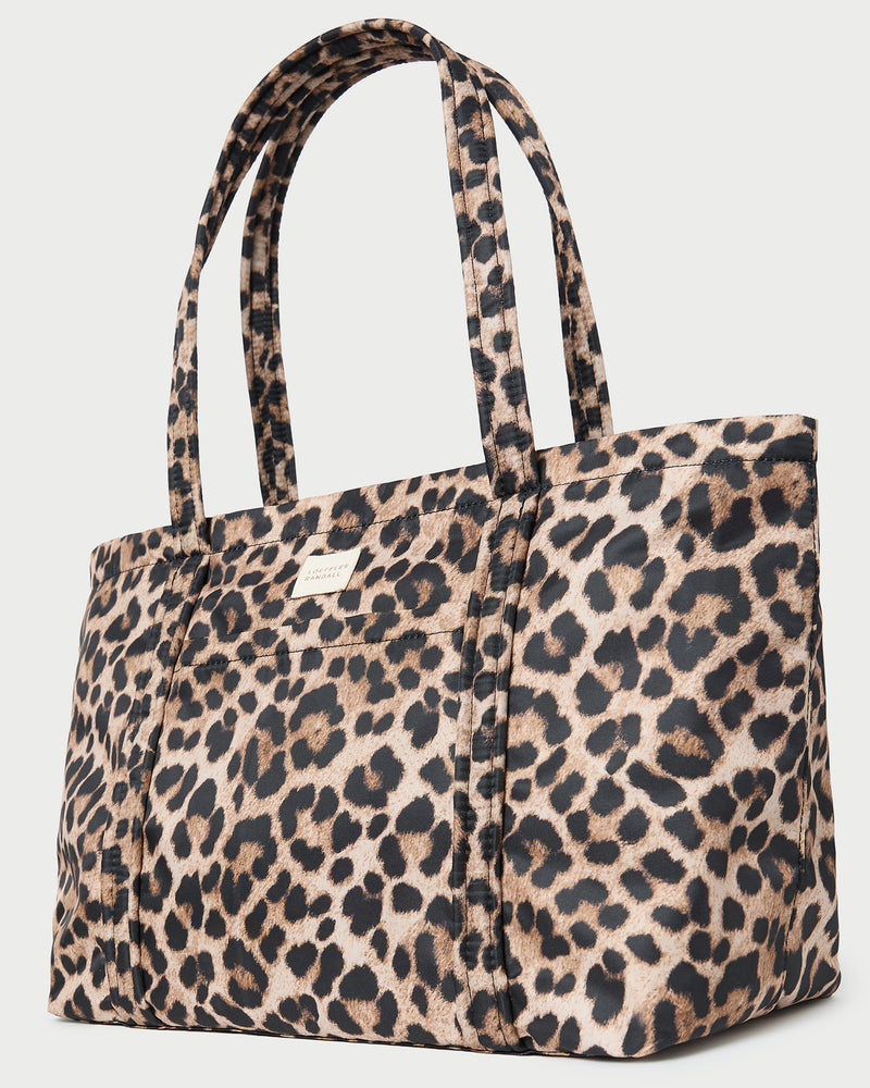 Mira Brown/Leopard Everyday Tote