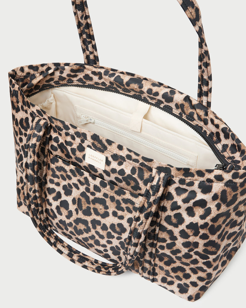 Mira Brown/Leopard Everyday Tote