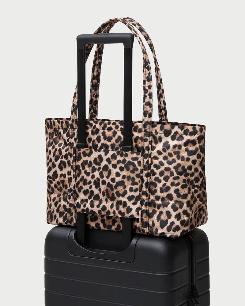 Mira Brown/Leopard Everyday Tote.