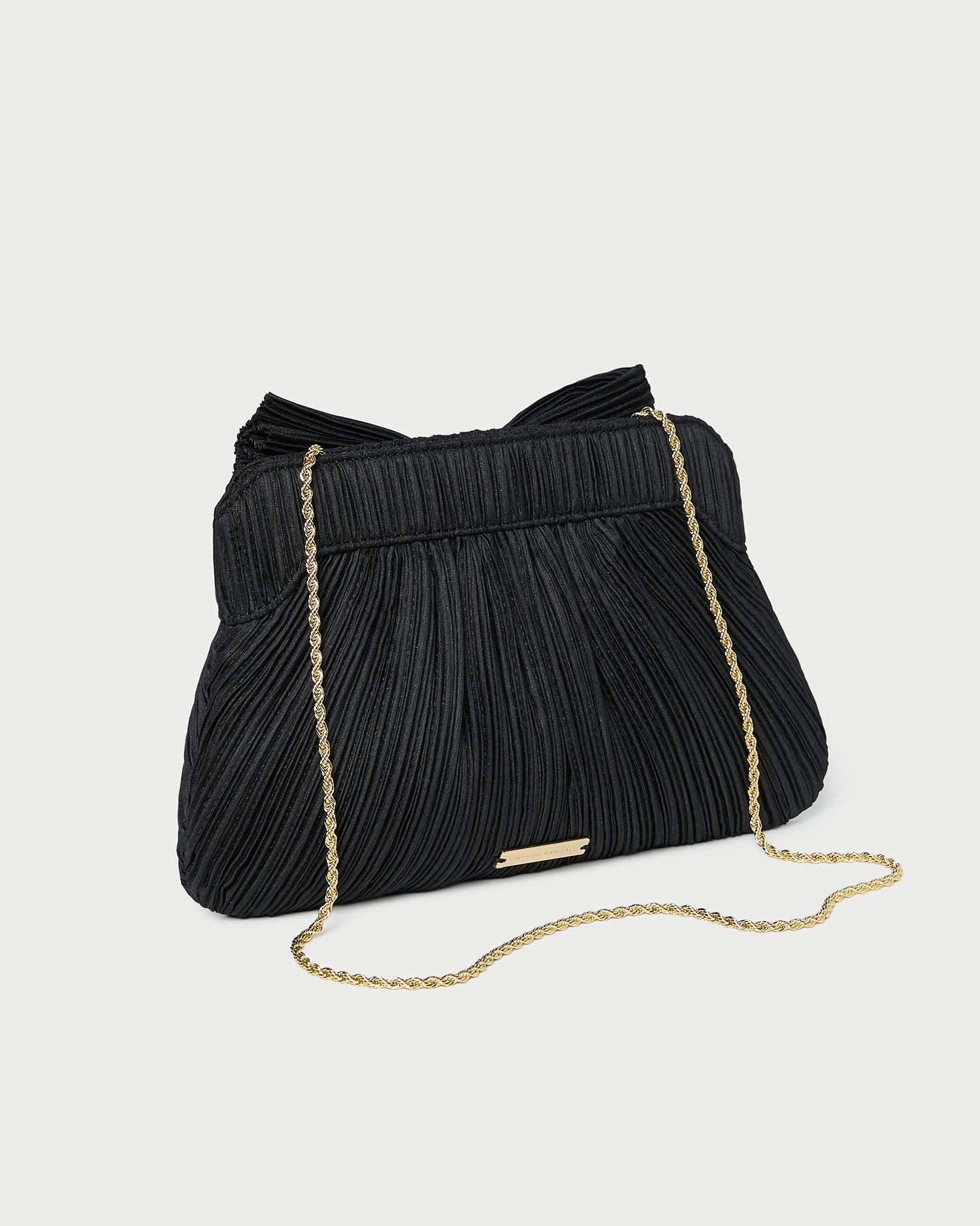 Rayne Black Bow Clutch | Clutches | Handbags