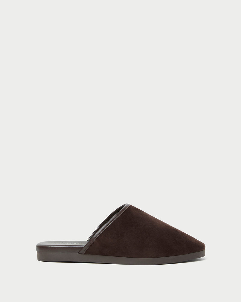 Roni Brown Suede Sandal