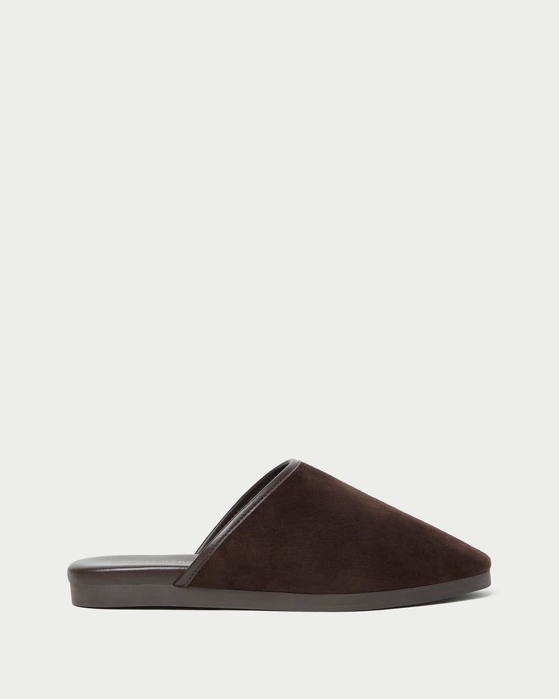 Roni Brown Suede Sandal