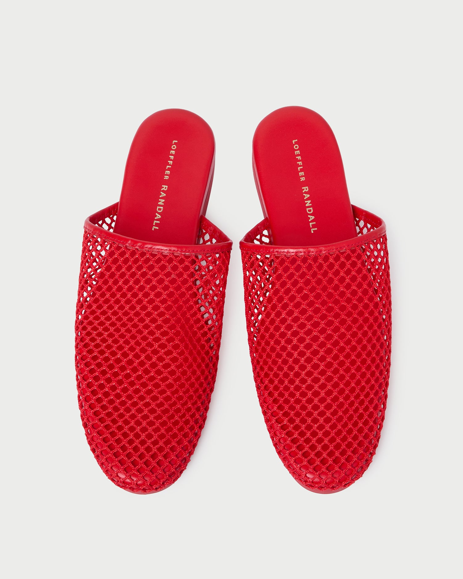 Roni Red Netted Slide