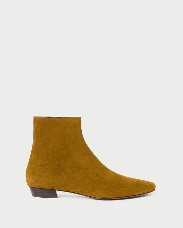 Siya Moss Suede Ankle Boot