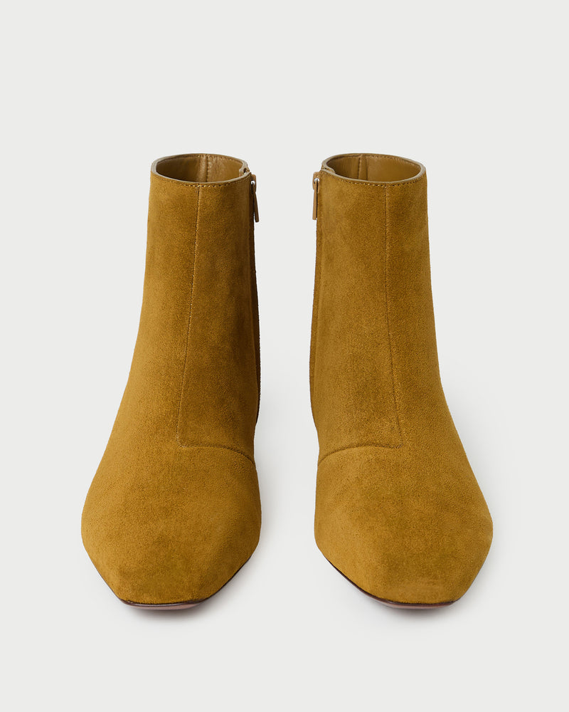 Siya Moss Suede Ankle Boot