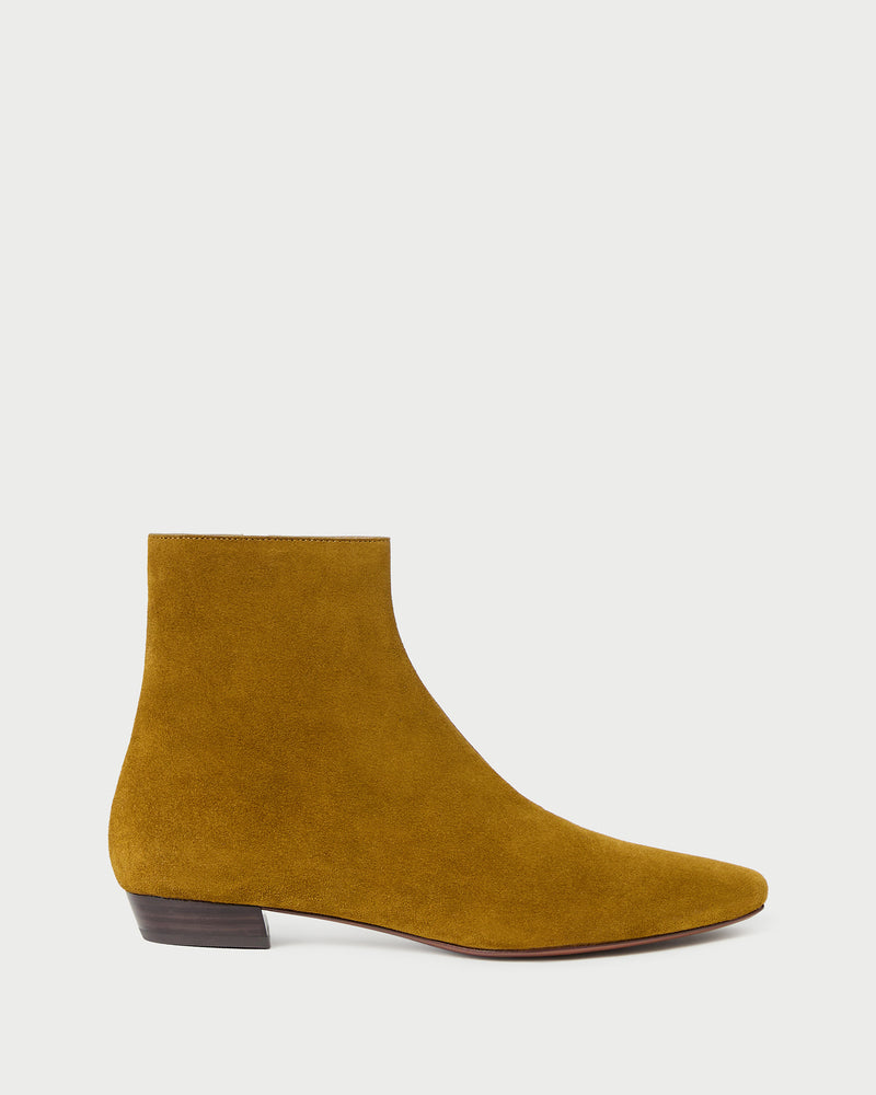 Siya Moss Suede Ankle Boot