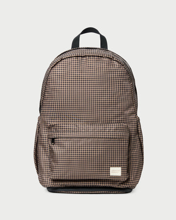 Stevie Brown/Black Check Backpack