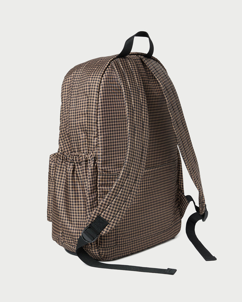 Stevie Brown/Black Check Backpack