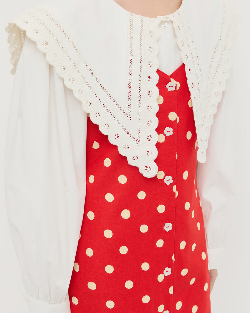Tova Red Polka Dot Dress | Dresses | Apparel 4 Tova Red Polka Dot Dress | Dresses | Apparel 4