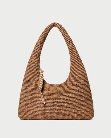 Willow Brown Woven Hobo Bag | Shoulder Bags | Handbags