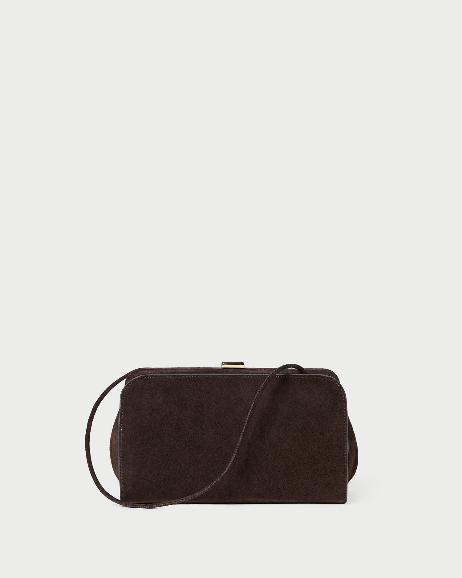 セルライティ Zella Brown Suede Clutch | Clutches | Handbags