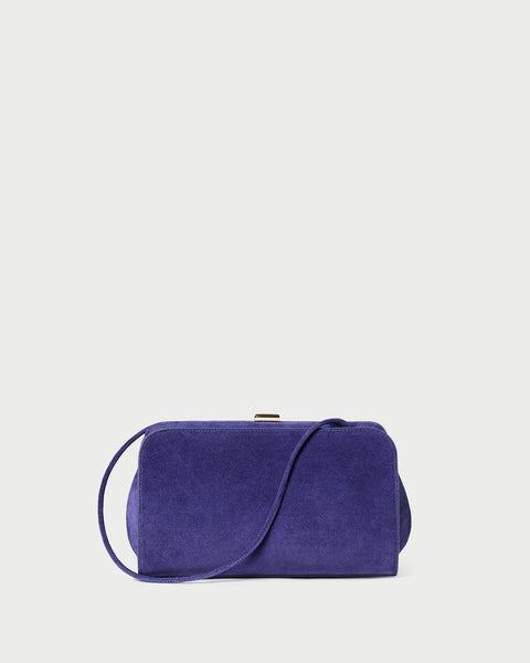 Zella Jewel Suede Clutch | Clutches | Handbags