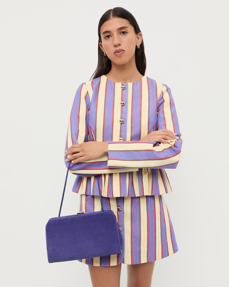Zella Jewel Suede Clutch