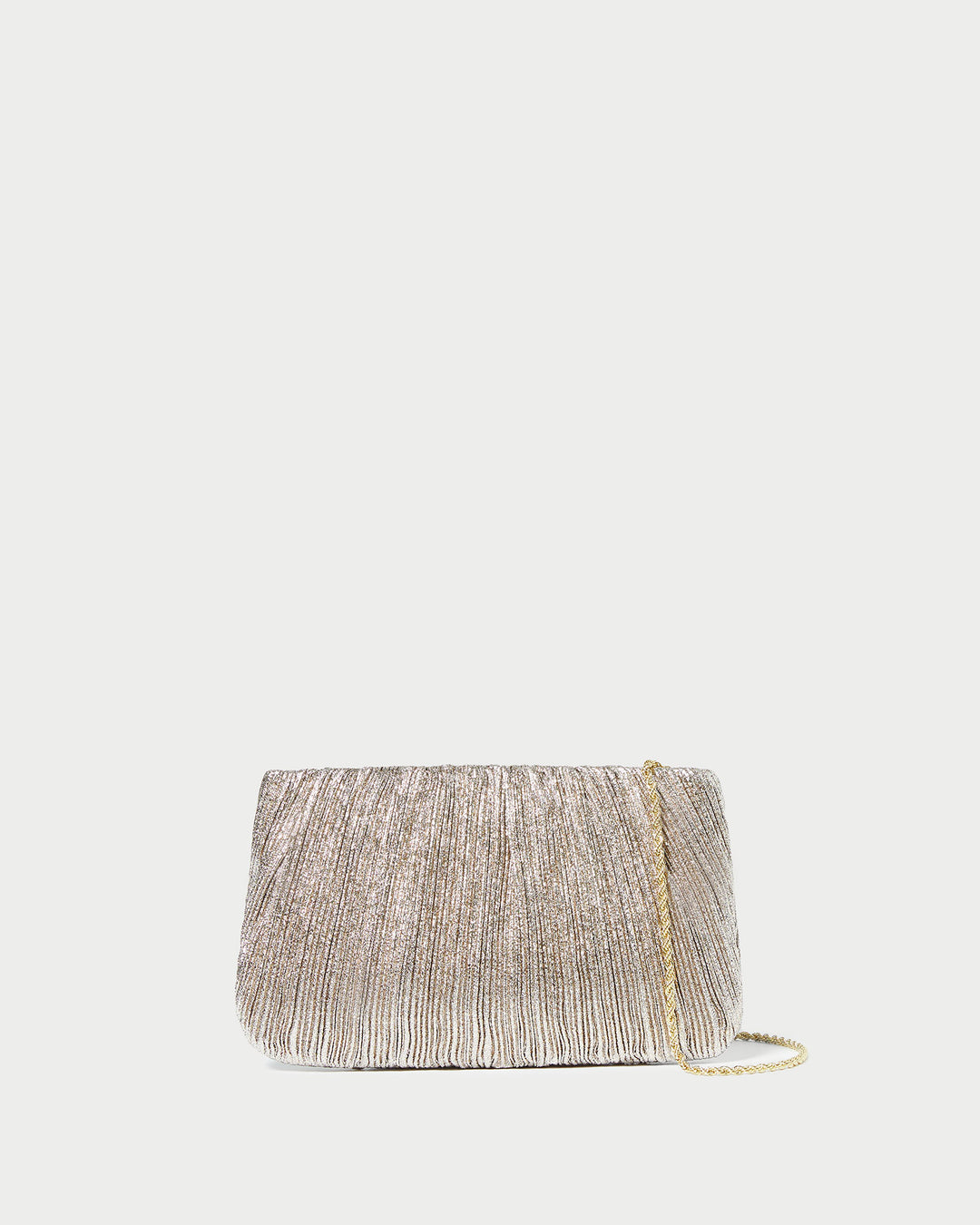 Brit Natural Flat Pleated Clutch main image 1