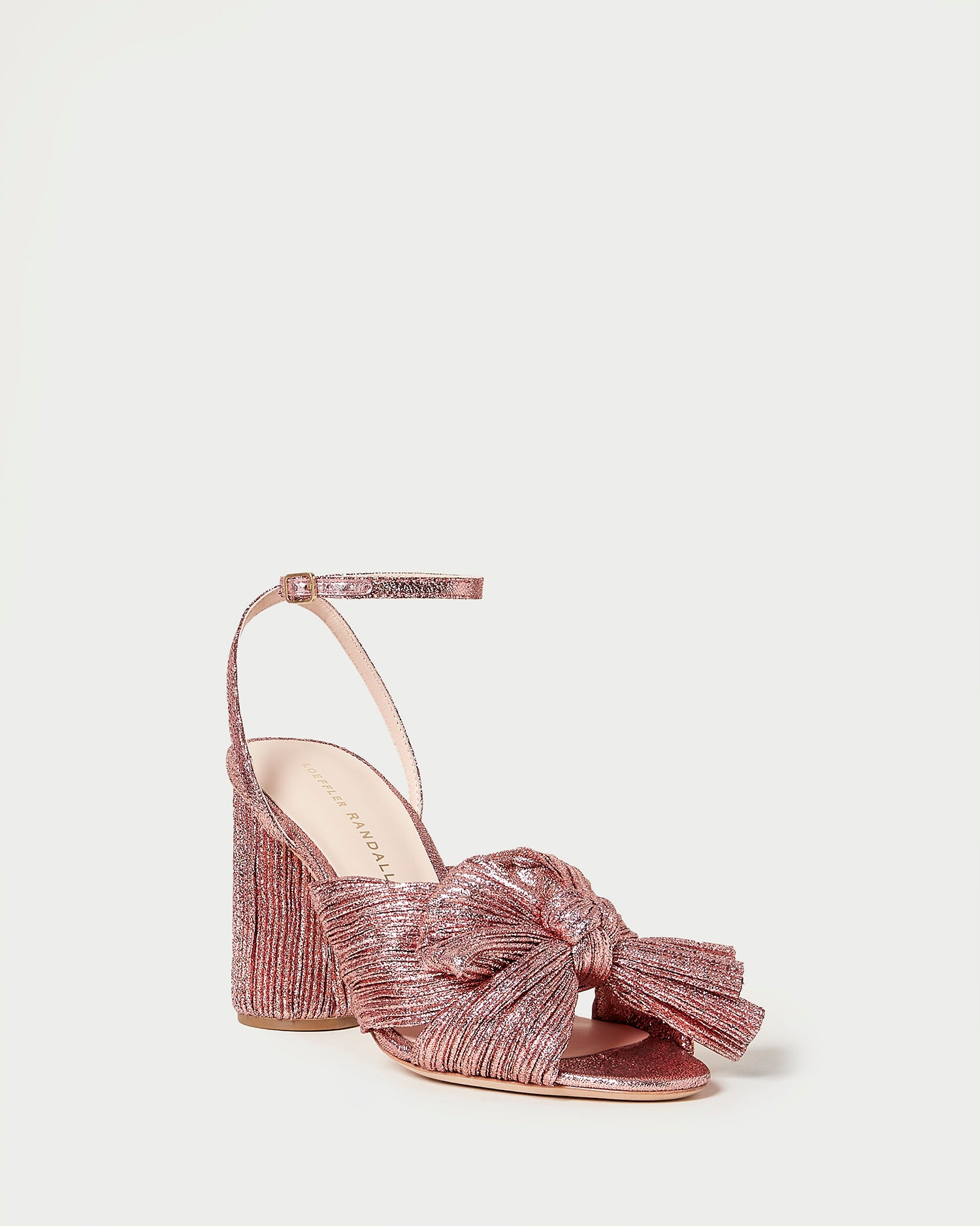 Loeffler Randall Shop the Camellia Rose Pleated Bow Heel at 