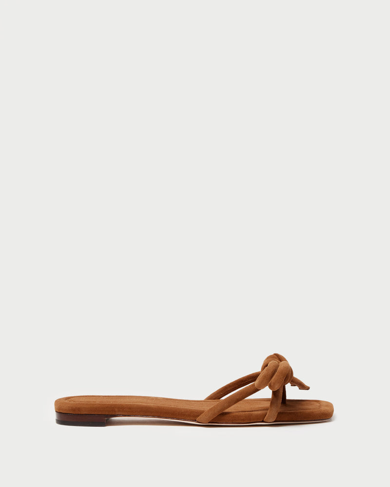 Hadley Cacao Bow Sandal