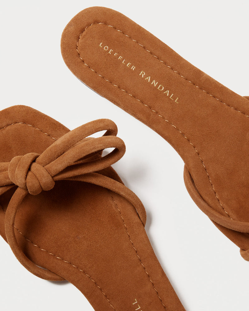 Hadley Cacao Bow Sandal