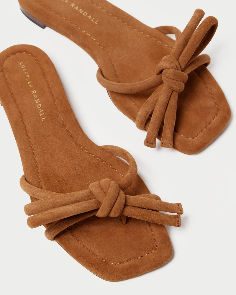 Hadley Cacao Bow Sandal